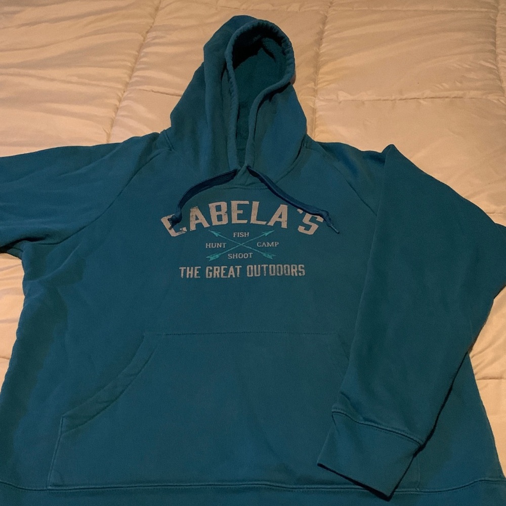 Cabela's Blue Outdoor Hoodie for women